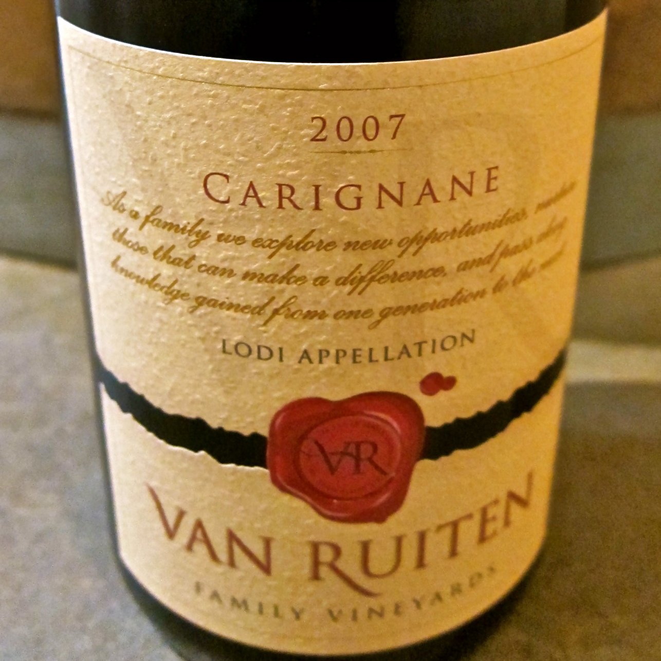 Lodi Wine Commission - Blog - Van Ruiten's new winemaker has an