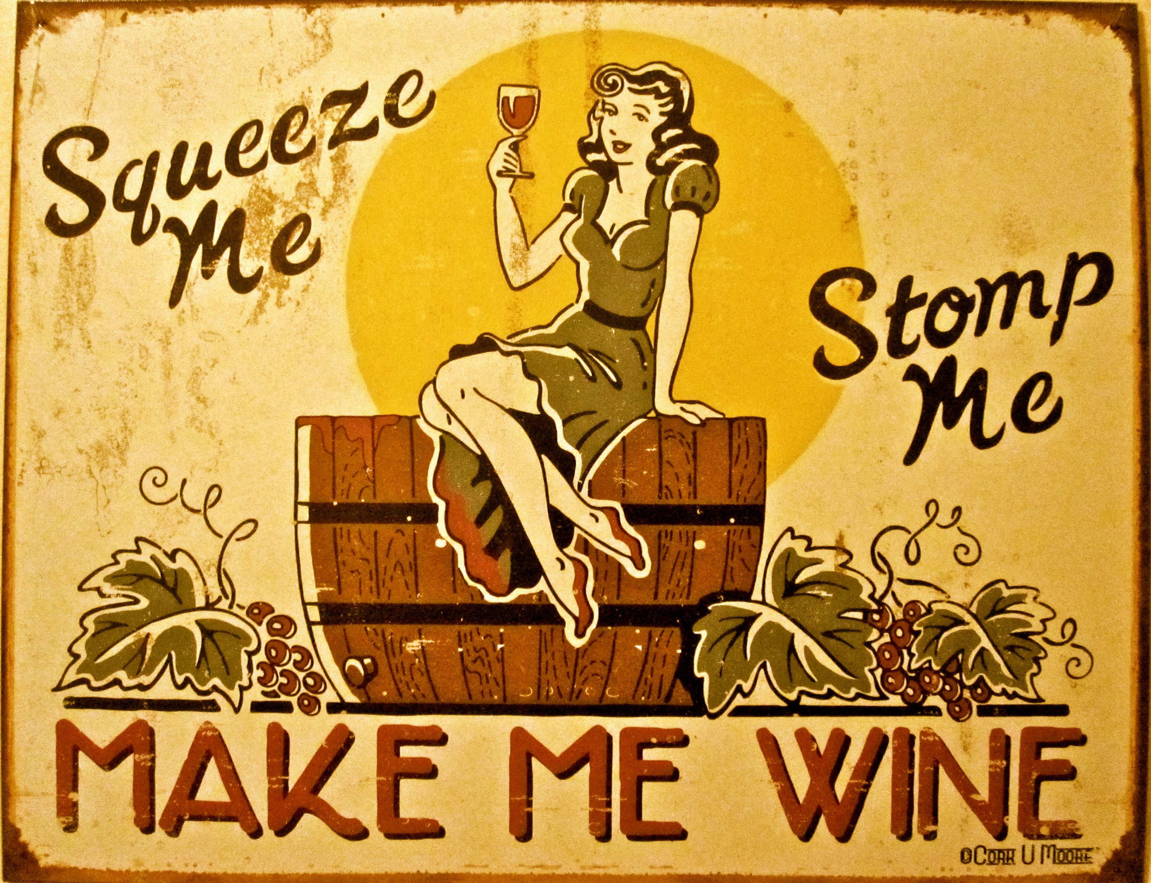 vintage wine