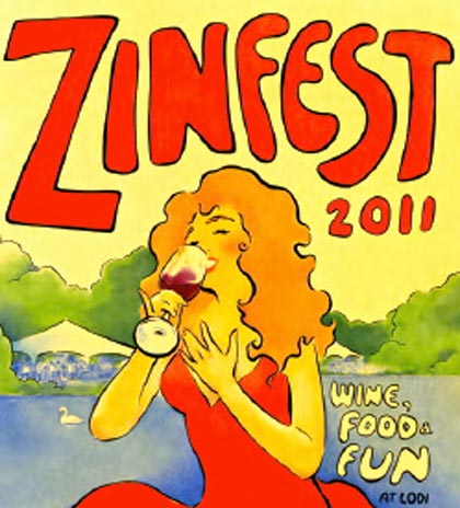 Zinfest 2011 wine label