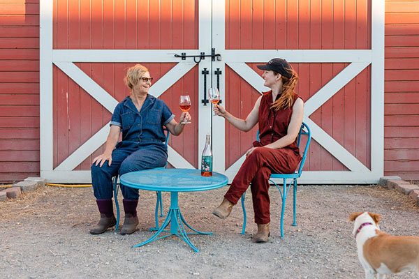 Lodi wine country authentic casual tasting experience barn setting dog-friendly