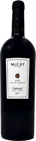 2019 McCay Cellars Faith Lot 13 Vineyard Zinfandel